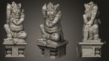 Indian sculptures Bali Statue_2 3d model